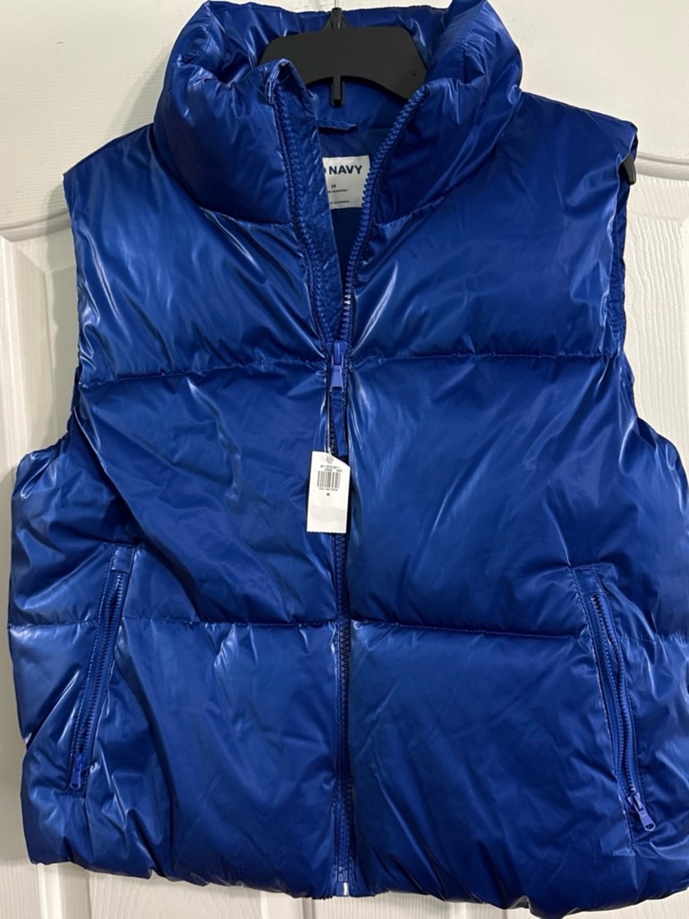 Old Navy Puffer Vest - Royal Blue